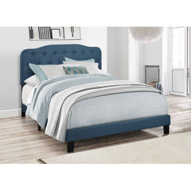 Finnigan tufted upholstered low profile standard bed discount